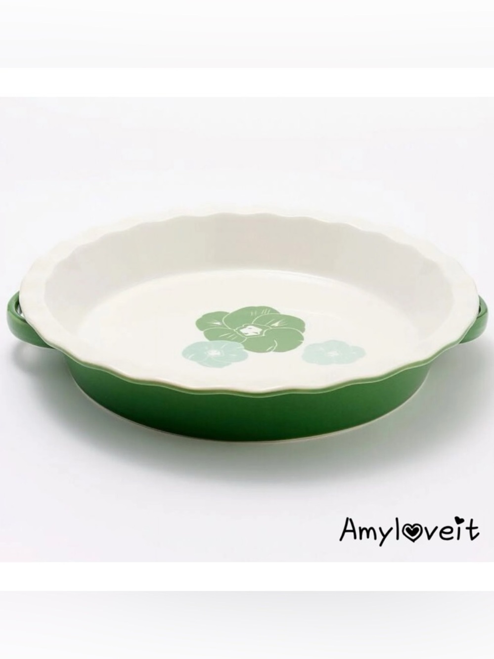 CARLA HALL X Sweet Heritage Ruffled Sweetie Pie Baking Dish